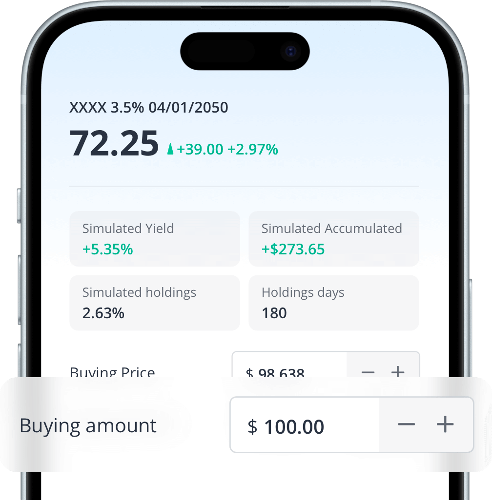 Fractional Bond Investing